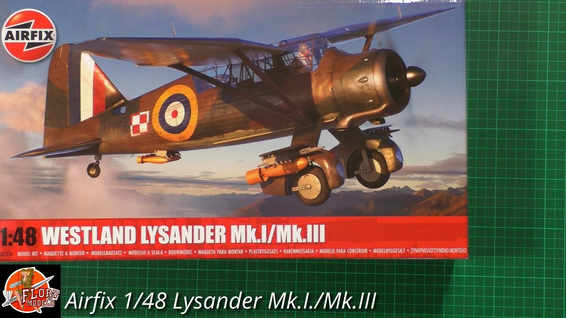 Airfix 1/48 Westland Lysander Mk.I/Mk.III — Flory Models